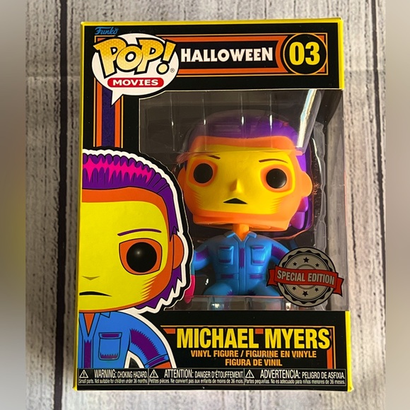 Michael Myers Funko Pop Blacklight Special Edition - Picture 2 of 8
